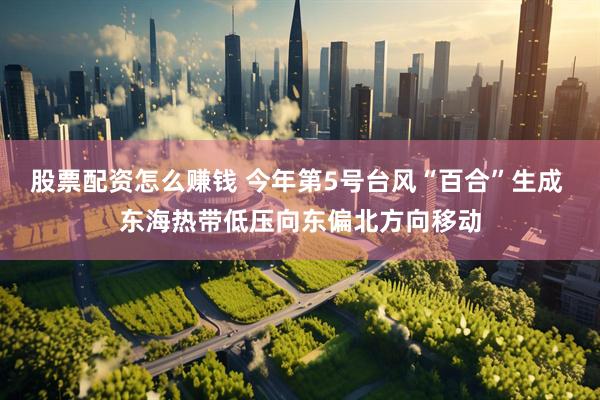 股票配资怎么赚钱 今年第5号台风“百合”生成 东海热带低压向东偏北方向移动